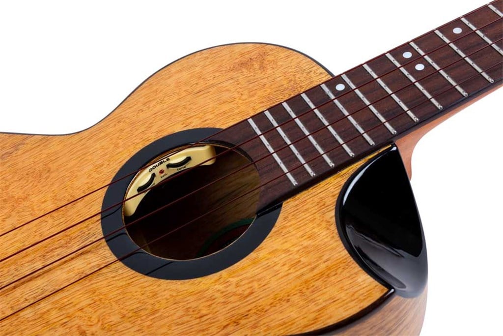Fireball Tenor Electro Ukulele - All Solid Mango